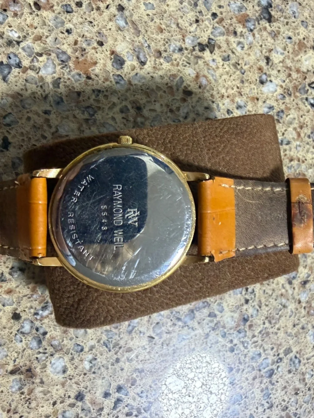 90’s Raymond Weil men’s Gold plated watch